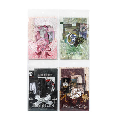 Large Multi-Material Deco Paper Pack 35 Sheets in