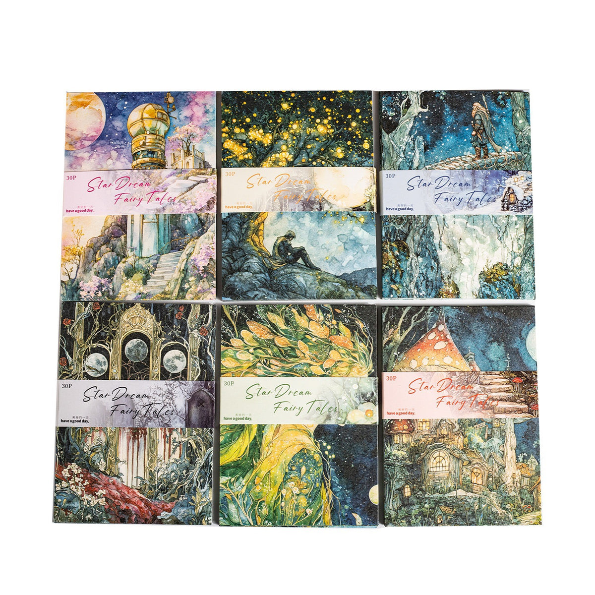 Star Dteam Fairy Tales 30 sheets of Fantasy Themed Deco Papers