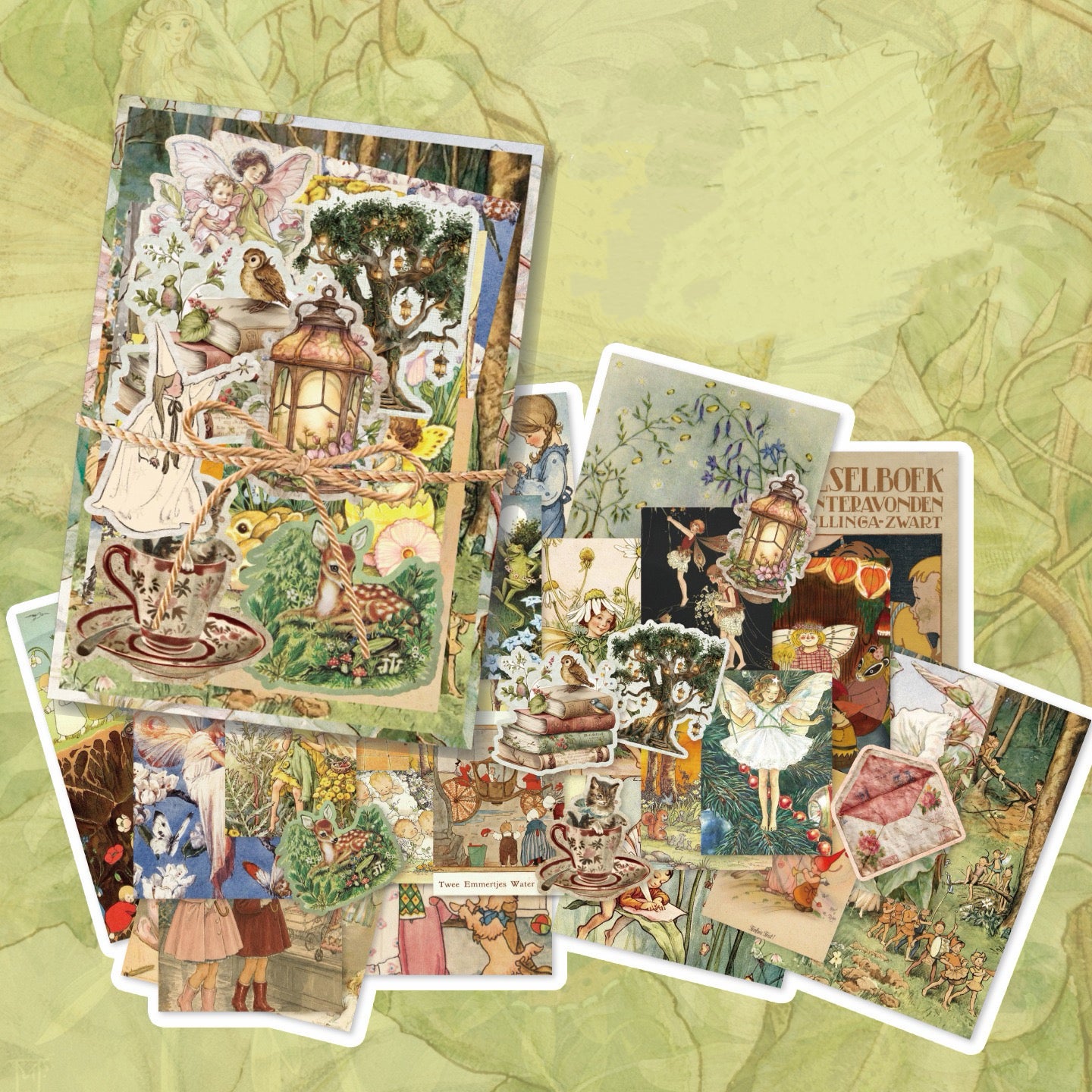 100pcs Deco Paper Bundle in 4 Different Themes