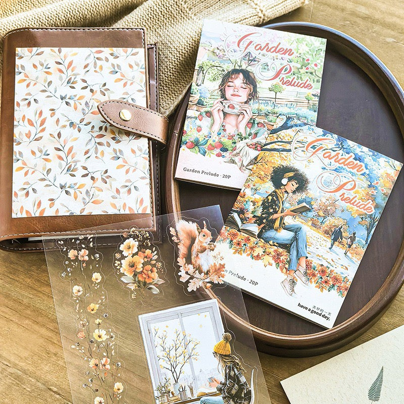 Garden Prelude Seasonal Sticker Books 20pcs in