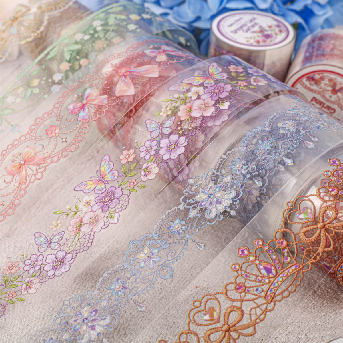 Dreamy Lace Garland PET Tape Pre-cut