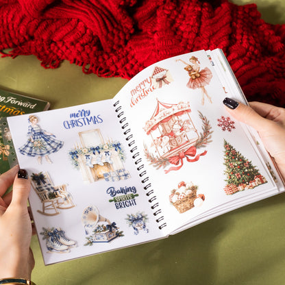 Looking Forward Christmas Sticker Books 50 sheets in