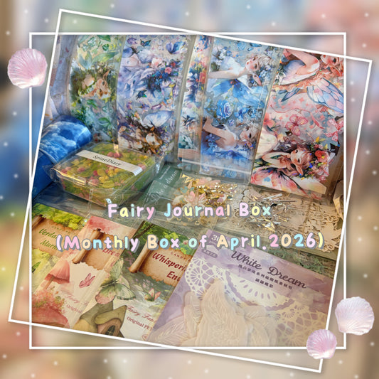 Fairy Themed Journal Box- Monthly Box of April.2026