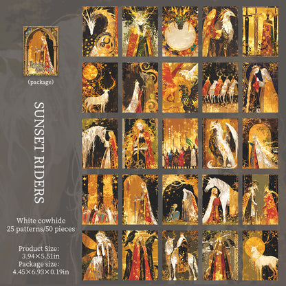 "Living in a Fairy Tale" 50 Sheets of Witchy Scrapbooking Papers