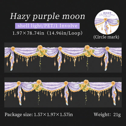 "Jewelry Curtains" Shiny PET Tapes